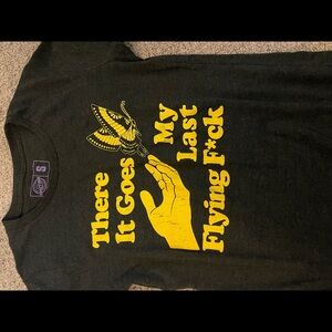 Crazy Dog Tshirt Last Flying F*ck